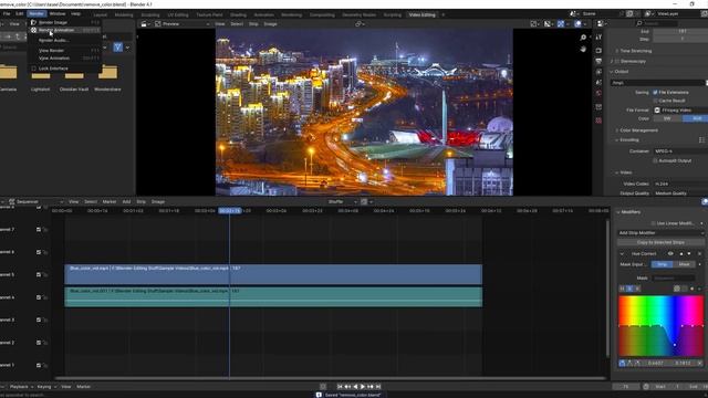 How To Render MP4 Video Using Blender?|Export Video as MP4 in Blender? смотреть онлайн