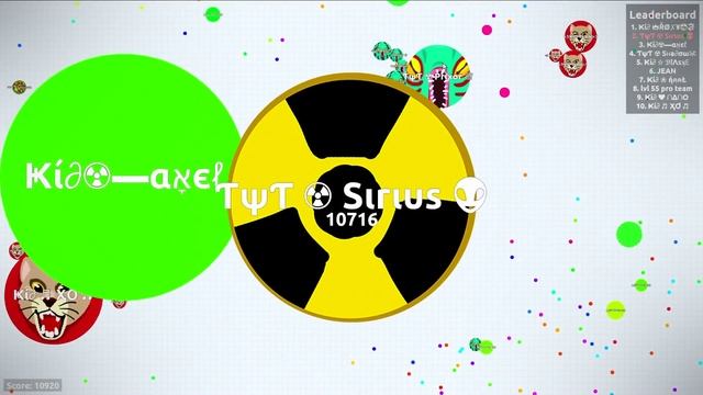 120 Sec = 34,000 MASS! Agario Gameplay (Agar.io) смотреть онлайн
