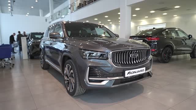Geely Monjaro. Цвет: Basalt Grey / Серый металлик