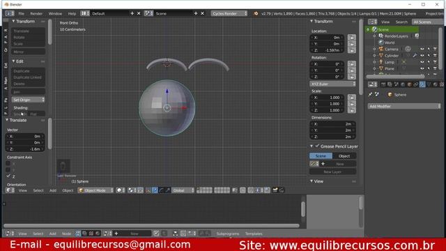 317- Costura (Seam- Stitch) no Blender. смотреть онлайн
