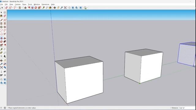 SketchUp tutorial - Line, Arc, Rectangle, Shortcut, Face, Presspull, Move, Rotate, Copy-IN HINDI смотреть онлайн