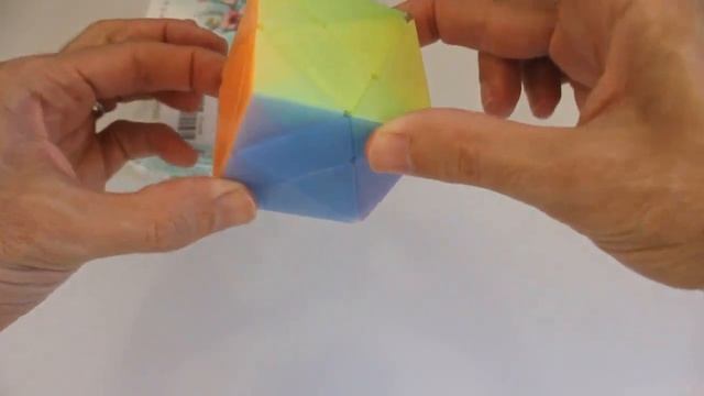 Apresentação do quebra-cabeça Stone ou Axis Cube Jelly Color da QiYi (unboxing) смотреть онлайн