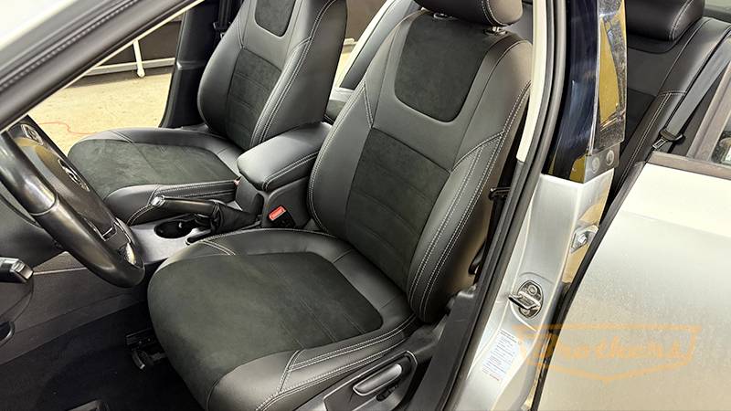 Авточехлы из экокожи и алькантары для Volkswagen Jetta 6 смотреть онлайн