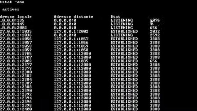 CMD La commande netstat - ano смотреть онлайн