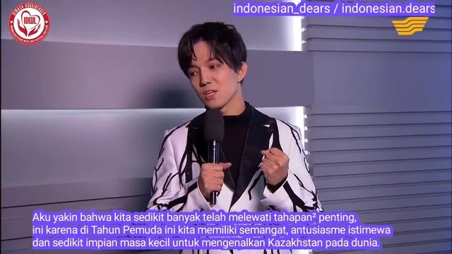 Dimash "I Believe in Young People" Project subtitle Indonesia смотреть онлайн