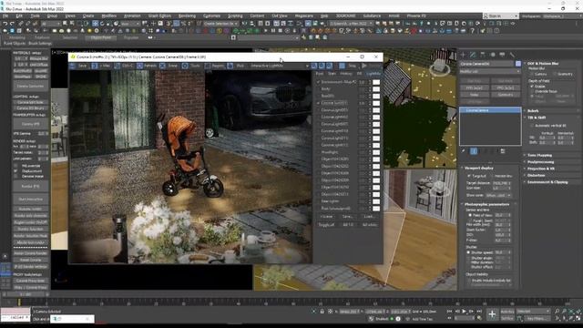 INTERIOR, CORONA RENDERING LESSON 10 смотреть онлайн