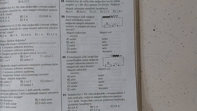 Maqnit Sahəsinin enerjisi. Test toplusu 2019 смотреть онлайн