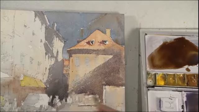 Watercolor Demonstration given by Vladislav Yeliseyev to the Essex Water Color Club December 2021 смотреть онлайн