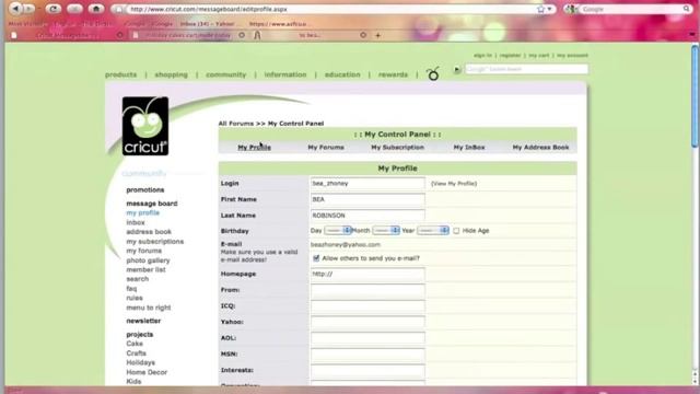How to Add Blinkie to Your Blog And Cricut MB Sig смотреть онлайн