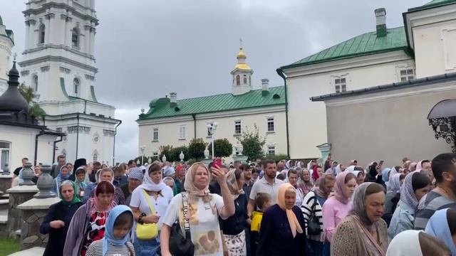 Почаевская Лавра сейчас!!!! смотреть онлайн