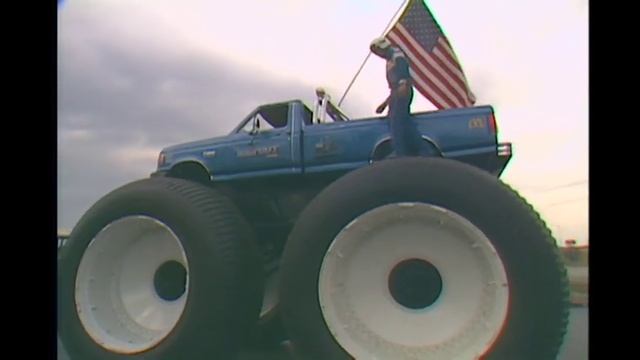 Jim Kramer Tire Walk Practice BIGFOOT #5 Monster Truck - 1988 - BIGFOOT 4x4, Inc.