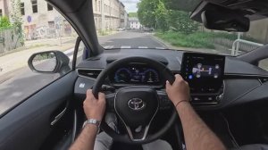 Toyota Corolla 2023 [1.8 л. Hybrid 140 л.с.] POV Test Drive