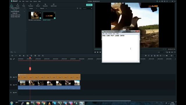 HOW TO MAKE VIDEO IN Wondershare Filmora WITH LOGO AND MUSIC смотреть онлайн