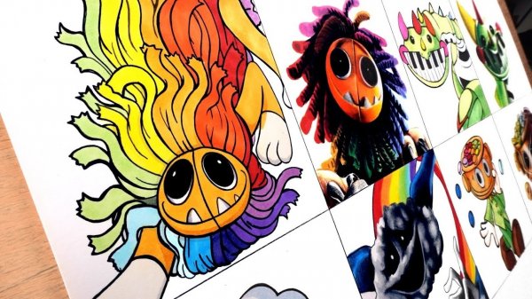 Как Нарисовать Монстров из Poppy Playtime | Поппи Плейтайм