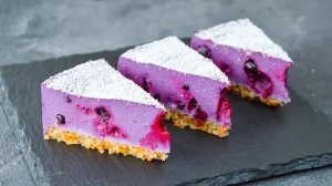 Постный (ВЕГАНСКИЙ) ягодный ЧИЗКЕЙК ☆ Vegan berry CHEESECAKE