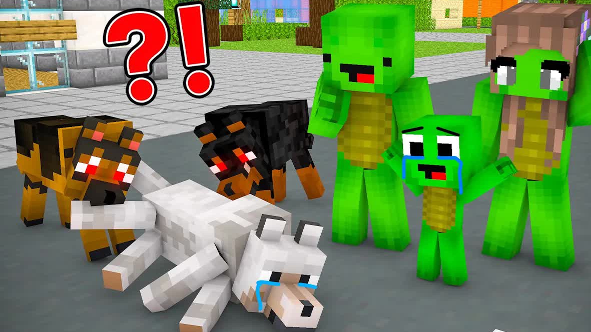 Грустная история Майнкрафт. Собака семейства R.I.P. смотреть онлайн