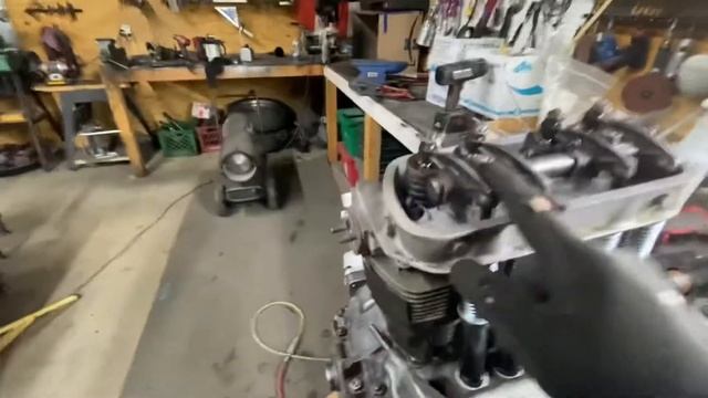 Type1 VW engine Part 3 long block assembly смотреть онлайн