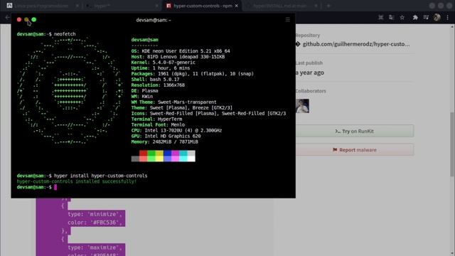 Linux para Programadores - 0304 - Instalando o Terminal Hyper смотреть онлайн