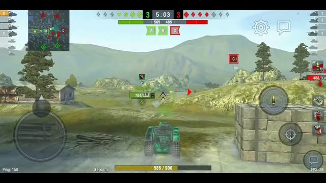 World Of Tanks Blitz 2022 New Game Play #12|| #world_of_tanks || SPARTAN KIDZ