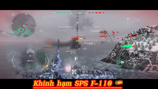 Modern Warships| Review khinh hạm săn ngầm SPS F110 mạnh nhất ở tier 3: QuanhoGamer смотреть онлайн