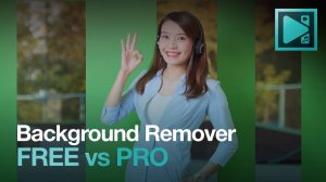 Как удалить зеленый фон в VSDC