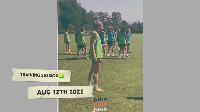 Lucy Bronze and Geyse Ferreira have joined the team today in preseason🔵🔴💪 смотреть онлайн