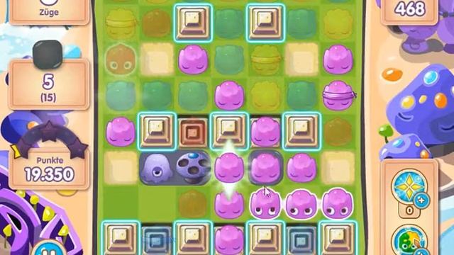 Jelly Splash Level 468 смотреть онлайн
