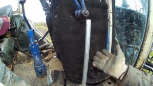 ЮМЗ запуск из кабины!!!!