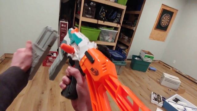 Nerf Tri-Strike Tactical Reload with bolt slap (request) смотреть онлайн