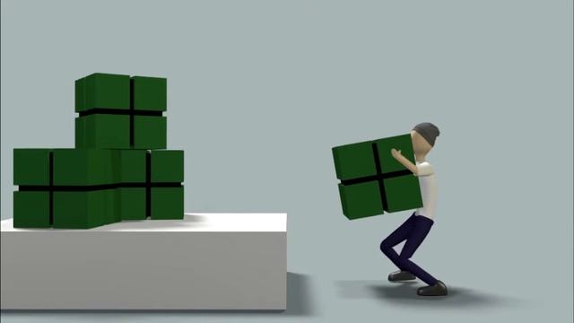 Fazendo peso - Weight sensation (Animation excercise in Blender) смотреть онлайн