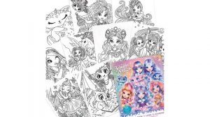 Раскраска для девочек, серия: Nebulia