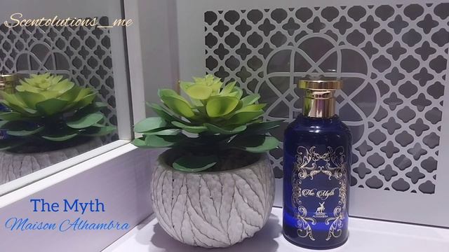 Middle Eastern Perfume Review|Maison Alhambra The Myth #middleeasternperfumes #alhambra #themyth
