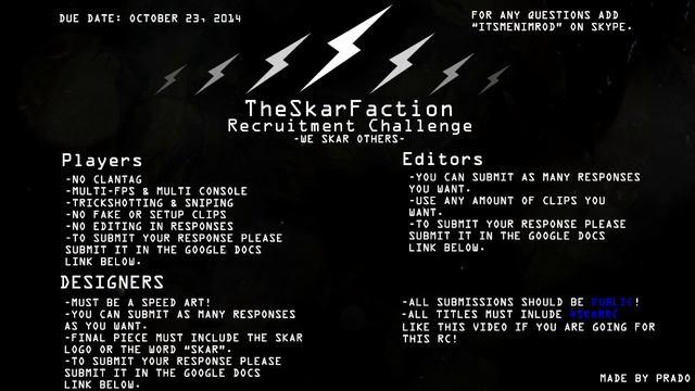 The Skar Recruitment Challenge смотреть онлайн