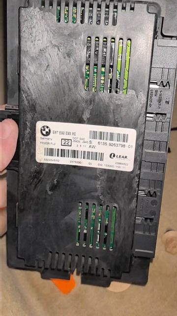 Попадалово при диагностике BMW E-серии. Умер FRM. Восстанавливаем. #BMW #FRM #vvdi смотреть онлайн