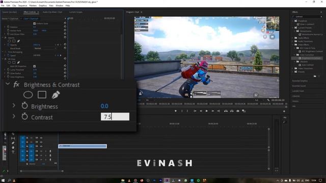 how to add SKY GLOW effect for PUBG - Premiere Pro without plugins | EViNASH смотреть онлайн