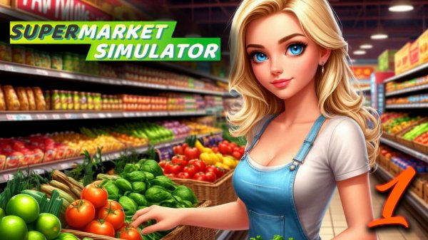 Supermarket Simulator🤑МЫ ОТКРЫВАЕМ БИЗНЕС🤑