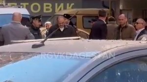 Глава Дагестана прибыл на место взрыва  в Махачкале