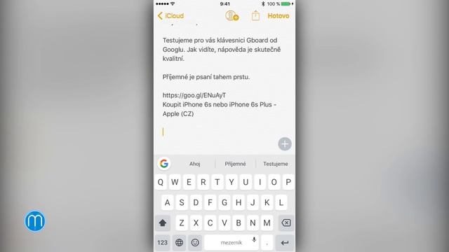 Google Gboard (Apple aplikace týdne) смотреть онлайн