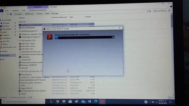 Instalar en una PC Adobe Reader, Antivirus Avast y WinRAR. смотреть онлайн