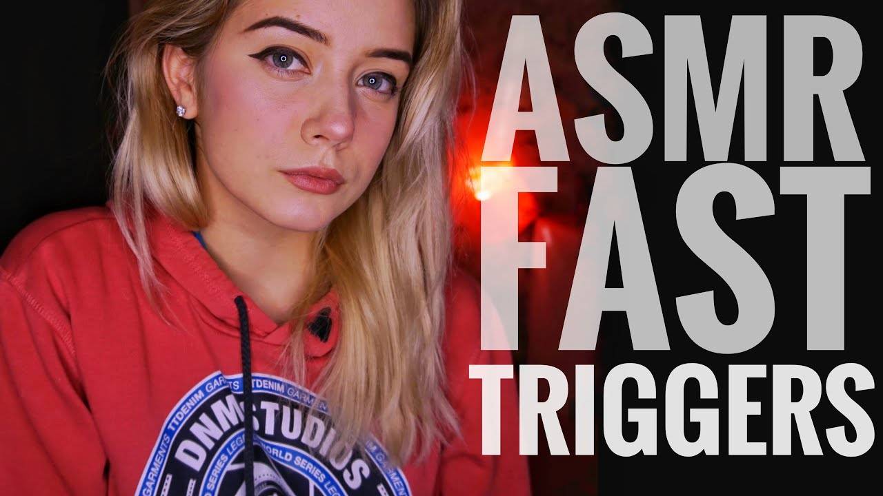 [4K] АСМР Глубокий массаж мозга быстрыми триггерами - ASMR Deep brain massage with quick triggers