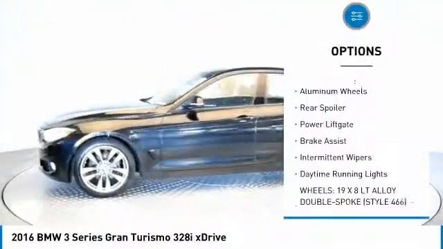 2016 BMW 3 Series Gran Turismo 1BL81988A смотреть онлайн