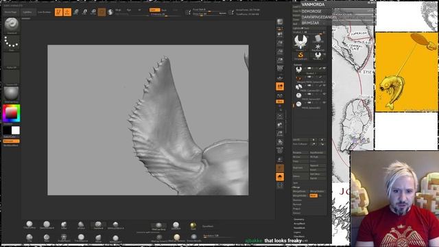 Twitch Stream Zbrush Sculpting on Scolla: Part 33 (Eyelids) смотреть онлайн