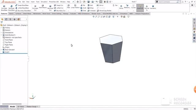 How To Make ''Flower Pot'' In SolidWorks. Exercise No 02 смотреть онлайн