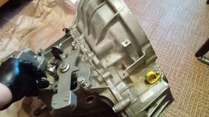 Сборка  тросовой коробки передач ваз  веста, гранта.