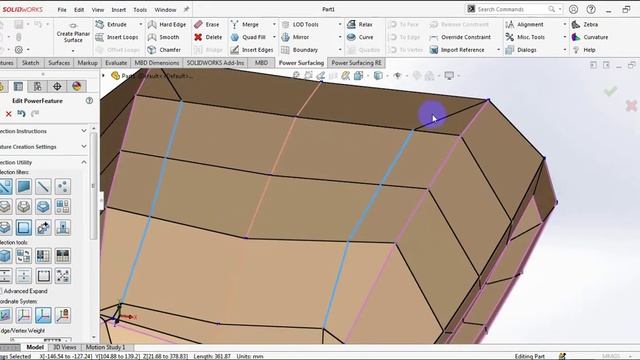 Power Surfacing Industrial Design Tutorial смотреть онлайн