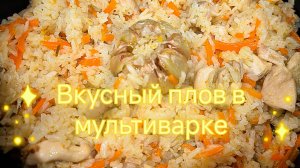 Плов из курицы в мультиварке. Как быстро и вкусно приготовить плов из курицы в мультиварке