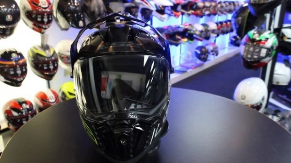 LS2 MX701 Explorer Carbon Edge Helmet (Black|Hi VizYellow)