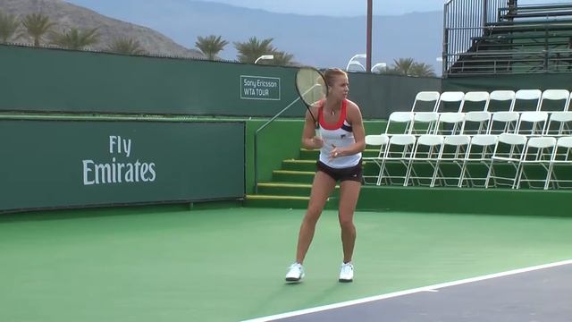 03 06 2010 Karolina﻿ Sprem at Indian Wells смотреть онлайн