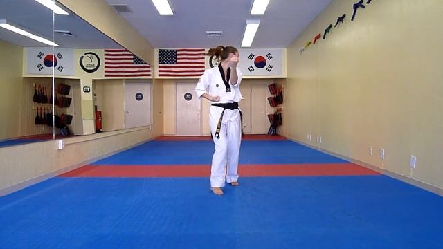 Taeguk Sam Jang - Core TaeKwonDo (Green Belt) смотреть онлайн