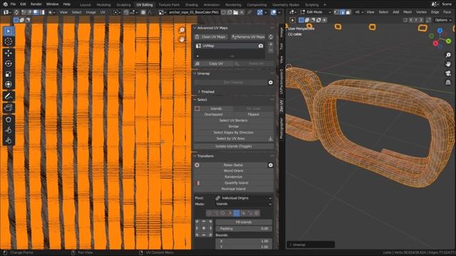 Zen UV 3.1 - How to unwrap a rope смотреть онлайн